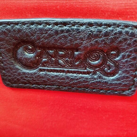Leather Carlos Santana Bow Purse - Picture 6 of 9
